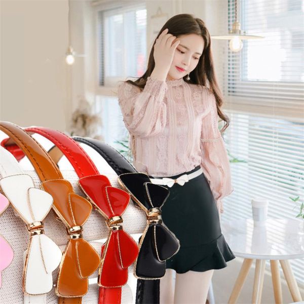 girls accesories fashion waistband without hole women slim belts bowknot buckle retro pu leather cinto feminino match for dress, Black;brown
girls accesories fashion waistband without hole women slim belts bowknot buckle retro pu leather cinto feminino match for dress, Black;brown