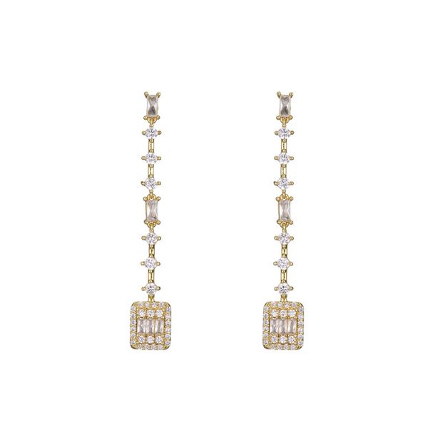 2020 s925 zircon flash diamond earrings simple cold wind long thin face and net red personality exquisite earrings, Silver
2020 s925 zircon flash diamond earrings simple cold wind long thin face and net red personality exquisite earrings, Silver