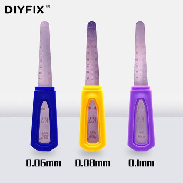 diyfix k7 0.06/0.08/0.1mm curved screen disassemble ruler mobile phone lcd screen open separation stainless steel opening tool
diyfix k7 0.06/0.08/0.1mm curved screen disassemble ruler mobile phone lcd screen open separation stainless steel opening tool