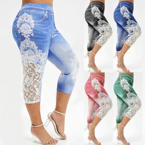 2021 new lace summer oversize elastic legging denim thin jeggings cut women's pants x8wz, Black;white
2021 new lace summer oversize elastic legging denim thin jeggings cut women's pants x8wz, Black;white