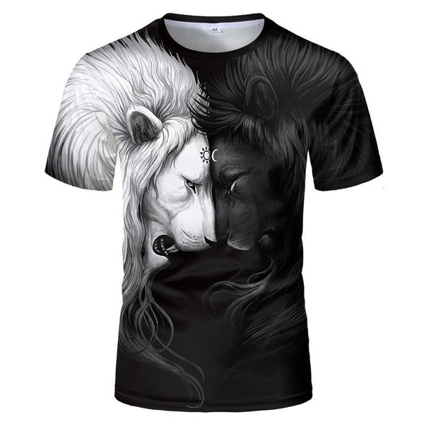animal print t-shirt 3d lion tiger round neck men's t-shirt street style fashion t-shirt large size, White;black
animal print t-shirt 3d lion tiger round neck men's t-shirt street style fashion t-shirt large size, White;black