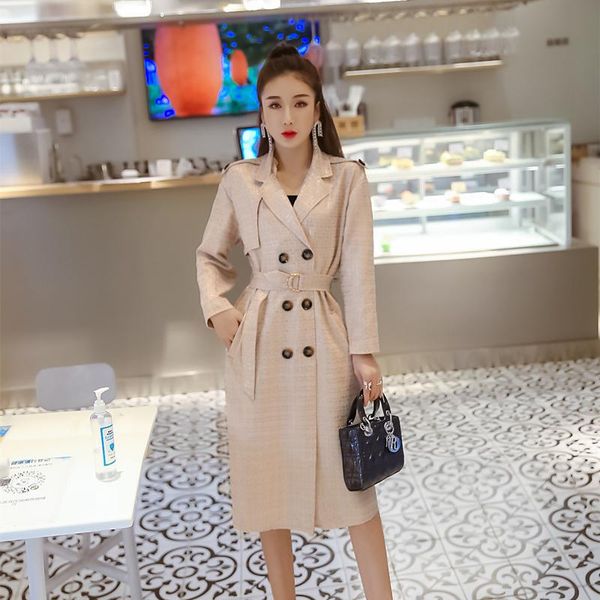 new arrival runway women's autumn mid-length sweater knitted slim v-neck long sleeve ladies bodycon dresses vestidos 2021, Tan;black 
new arrival runway women's autumn mid-length sweater knitted slim v-neck long sleeve ladies bodycon dresses vestidos 2021, Tan;black