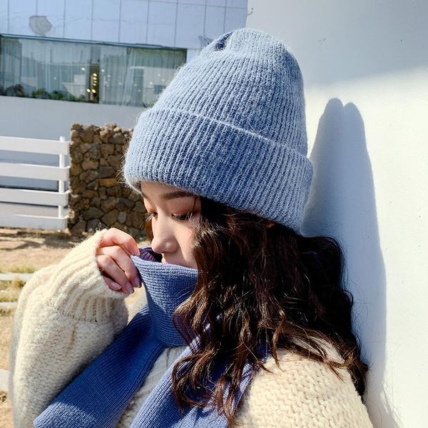 beanie/skull caps winter hats for women cashmere beanies ladise knitted wool skullies cap angora pompom gorros thick and warm, Blue;gray
beanie/skull caps winter hats for women cashmere beanies ladise knitted wool skullies cap angora pompom gorros thick and warm, Blue;gray