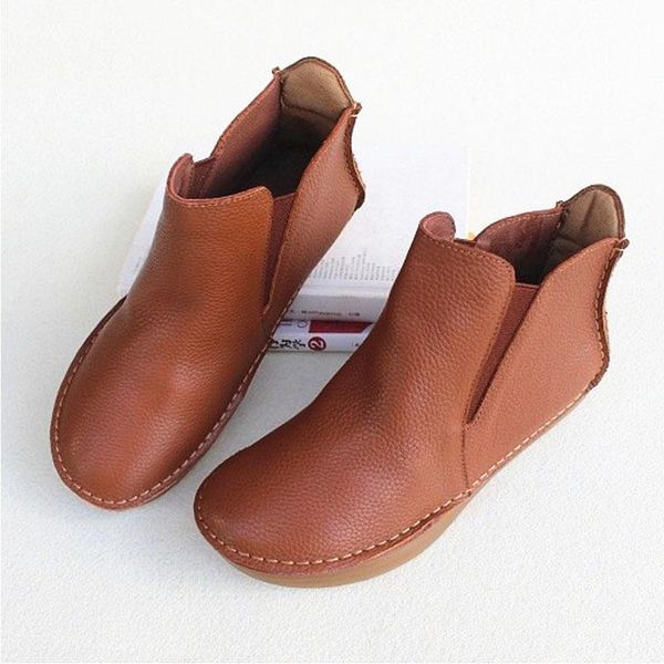 boots woman shoes slip on genuine leather ankle for women autumn ladies platform punk 2021 female footwear, Black
boots woman shoes slip on genuine leather ankle for women autumn ladies platform punk 2021 female footwear, Black