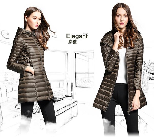 2021 new women's ultra light women long jacket hooded lightweight slim down coat female windbreakers w3op, Black
2021 new women's ultra light women long jacket hooded lightweight slim down coat female windbreakers w3op, Black