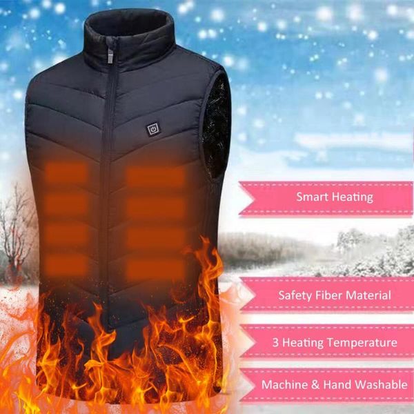 outdoor t-shirts usb back neck electric heating warm vest men's sleeveless cotton heated jacket winter clothing, Gray;blue
outdoor t-shirts usb back neck electric heating warm vest men's sleeveless cotton heated jacket winter clothing, Gray;blue