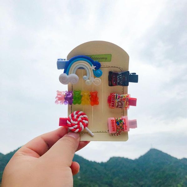 hair accessories 5pcs colorful cute baby girls candy hairpins set rainbow headwear sweet headdress clips accessories1, Slivery;white
hair accessories 5pcs colorful cute baby girls candy hairpins set rainbow headwear sweet headdress clips accessories1, Slivery;white