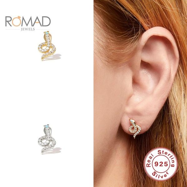 stud romad women 925 sterling silver earrings girls mini snake shape diamond trendy 2021 wholesale jewelry, Golden;silver
stud romad women 925 sterling silver earrings girls mini snake shape diamond trendy 2021 wholesale jewelry, Golden;silver