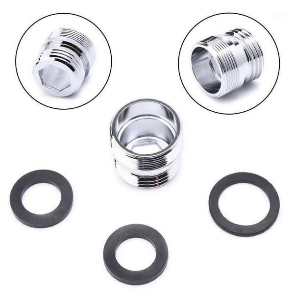 1 set brass faucet thread adapter metal outside thread tap aerator connector bathroom kitchen faucet tap water saving aerator1
1 set brass faucet thread adapter metal outside thread tap aerator connector bathroom kitchen faucet tap water saving aerator1