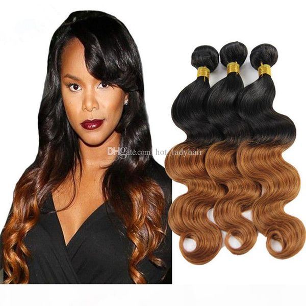 brazilian ombre body wave hair bundles 3pcs lot 10"-30" ombre 1b 30 human hair weaves brazilian two tone human hair weaves, Black
brazilian ombre body wave hair bundles 3pcs lot 10"-30" ombre 1b 30 human hair weaves brazilian two tone human hair weaves, Black