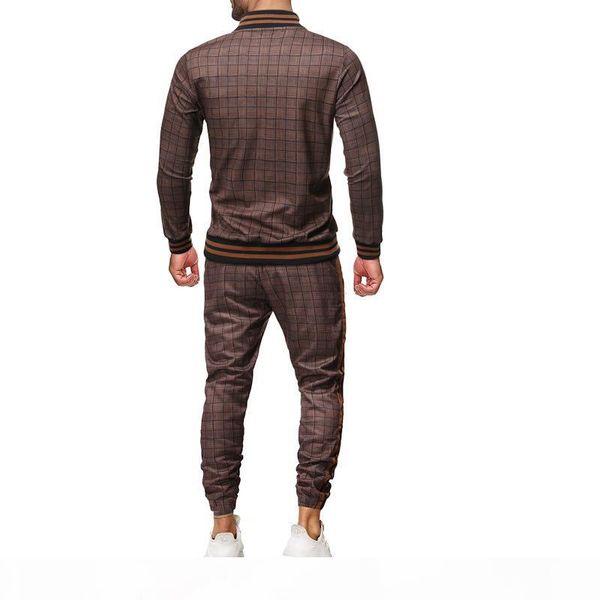spring autumn mens 2020 luxury designer tracksuits fashion digital print plaid mens sportswear casual 2 pcs set, Gray
spring autumn mens 2020 luxury designer tracksuits fashion digital print plaid mens sportswear casual 2 pcs set, Gray