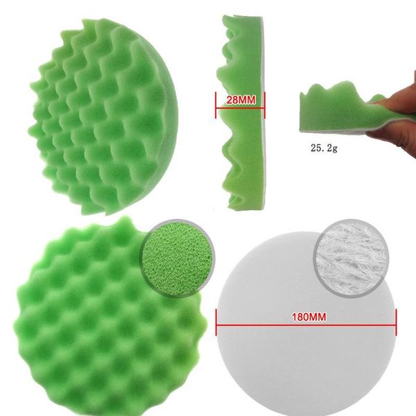 9pcs 7inch buffer sponge pad set woolen car polishing pad kit buffing waxing with m14 drill adaptor for car cleani bbyhot
9pcs 7inch buffer sponge pad set woolen car polishing pad kit buffing waxing with m14 drill adaptor for car cleani bbyhot