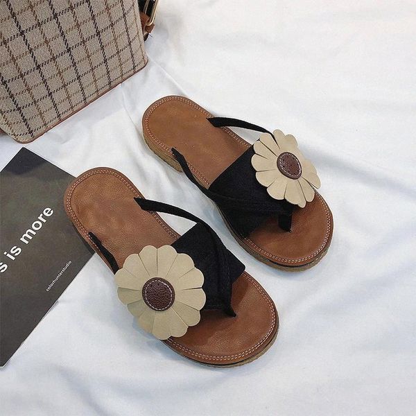 woman flip flops women flower 2020 fashion footwear women's outside summer slippers female casual slides ladies beach shoes #dx69, Black
woman flip flops women flower 2020 fashion footwear women's outside summer slippers female casual slides ladies beach shoes #dx69, Black