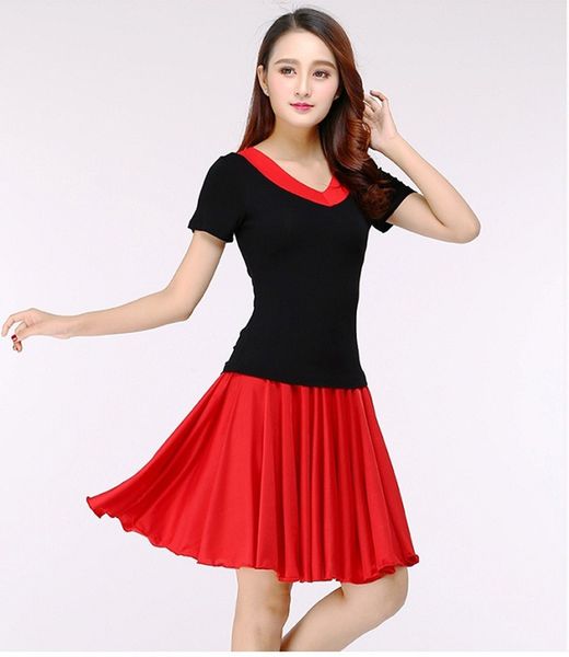 the new womens dance costumes latin dance skirt square dance skirt skirt dress contains lady dancewear, Black;red
the new womens dance costumes latin dance skirt square dance skirt skirt dress contains lady dancewear, Black;red
