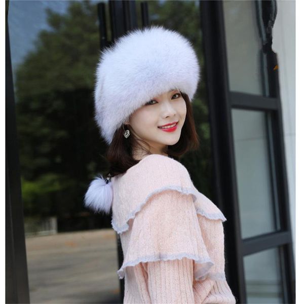 beanie/skull caps style winter 100% real fur hat russian women quality bomber hats with pompoms, Blue;gray
beanie/skull caps style winter 100% real fur hat russian women quality bomber hats with pompoms, Blue;gray
