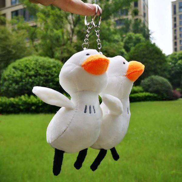 16CM Cute little Swan Plush Keychain Bag Pendant Girls Toys Kids Birthday Christmas Gifts Accessories White Duck, Silver
16CM Cute little Swan Plush Keychain Bag Pendant Girls Toys Kids Birthday Christmas Gifts Accessories White Duck, Silver