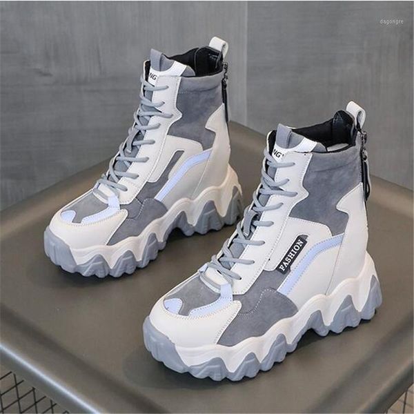 winter women thick sole ankle boots autumn luxury platform casual boots women's 8cm high heels wedge shoes woman sneakers1, Black
winter women thick sole ankle boots autumn luxury platform casual boots women's 8cm high heels wedge shoes woman sneakers1, Black