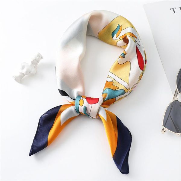 fashion bandana head scarf for women print kerchief silk satin hair scarf female square headband neck scarves for ladies 70*70cm1, Blue;gray
fashion bandana head scarf for women print kerchief silk satin hair scarf female square headband neck scarves for ladies 70*70cm1, Blue;gray