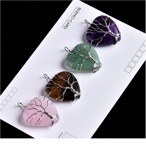 1pc natural crystal mineral ornament heart shape tree of life pendant guardian couple pendant necklace pendant diy gift jllusx, Black
1pc natural crystal mineral ornament heart shape tree of life pendant guardian couple pendant necklace pendant diy gift jllusx, Black