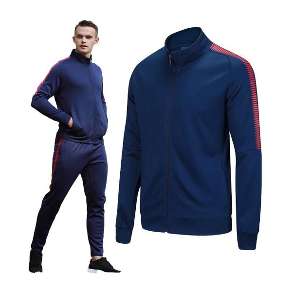 men outdoor sports jacket breathable hiking soccer training jersey running long sleeves gym football zipper coat, Black;red
men outdoor sports jacket breathable hiking soccer training jersey running long sleeves gym football zipper coat, Black;red