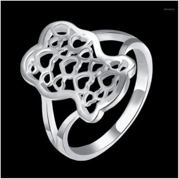 wholesale fashion jewelry size 7/8 925 sterling silver hollow heart women ring wedding party gift1, Golden;silver
wholesale fashion jewelry size 7/8 925 sterling silver hollow heart women ring wedding party gift1, Golden;silver