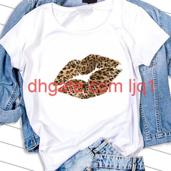2020 leopard lips color printed t-shirt new, Black;brown
2020 leopard lips color printed t-shirt new, Black;brown