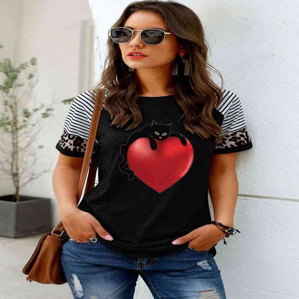 fashion t shirt cartoon cat and heart print t-shirt summer casual white tee female short sleeve 90s girls graphic
fashion t shirt cartoon cat and heart print t-shirt summer casual white tee female short sleeve 90s girls graphic