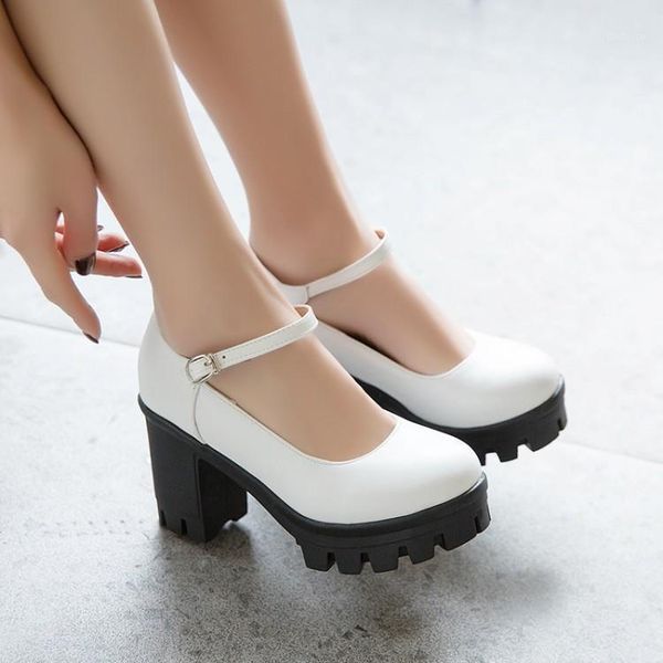 big size 9 11 12 ladies high heels women shoes woman pumps round-headed buckle waterproof table single shoe1, Black
big size 9 11 12 ladies high heels women shoes woman pumps round-headed buckle waterproof table single shoe1, Black
