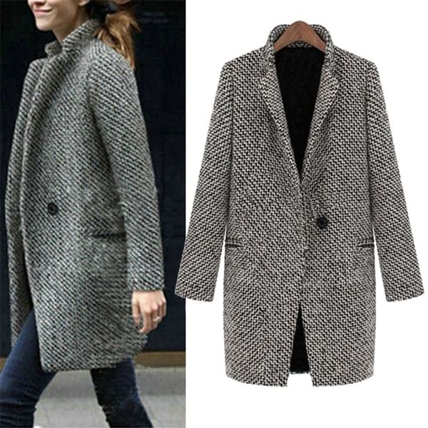 outerwear & coats jackets women slim winter warm wool lapel long trench parka overcoat coats and jackets women 2018sep28 y200101, Black;brown
outerwear & coats jackets women slim winter warm wool lapel long trench parka overcoat coats and jackets women 2018sep28 y200101, Black;brown