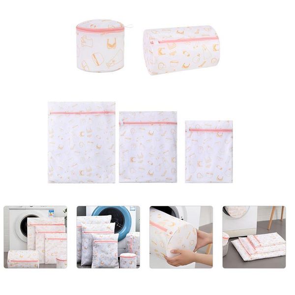 5pcs thicken printed washing laundry bag home underwear protector wash mesh bag for home laundry
5pcs thicken printed washing laundry bag home underwear protector wash mesh bag for home laundry