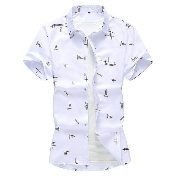 men's casual shirts blouse mens dress short sleeve summer floral hawaiian shirt clothing loose camisa masculina plus size 6xl 7xl, White;black
men's casual shirts blouse mens dress short sleeve summer floral hawaiian shirt clothing loose camisa masculina plus size 6xl 7xl, White;black