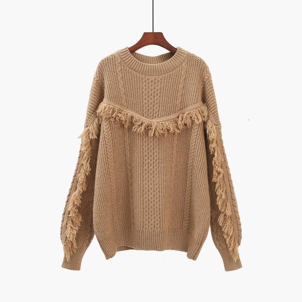 2020 new spring round neck full sleeves knits tassels pullover sweater female girl's clothes wk09304 size y8051, White;black
2020 new spring round neck full sleeves knits tassels pullover sweater female girl's clothes wk09304 size y8051, White;black