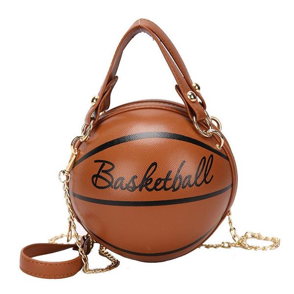 fashion chain bag basketball shaped shoulder messenger handbags purse tote cross body pu bag adjustable strap for women girls
fashion chain bag basketball shaped shoulder messenger handbags purse tote cross body pu bag adjustable strap for women girls