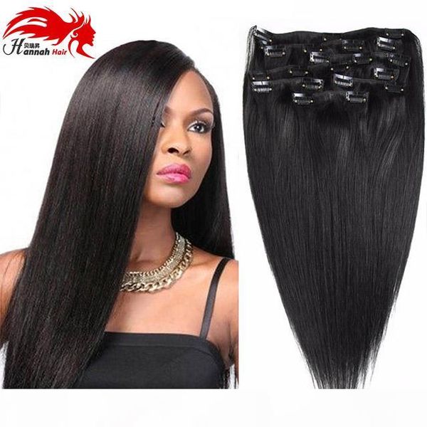 hannah product brazilian clip in hair extensions 7 10 pcs set full head natural brown straight clip in human hair extension brazilian hair, Black
hannah product brazilian clip in hair extensions 7 10 pcs set full head natural brown straight clip in human hair extension brazilian hair, Black