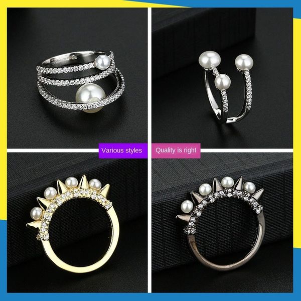 2020 new creative lines natural real pearl diamond gemstone ring retro gothic charm women brand sterling silver jewelry z1119, Golden;silver
2020 new creative lines natural real pearl diamond gemstone ring retro gothic charm women brand sterling silver jewelry z1119, Golden;silver