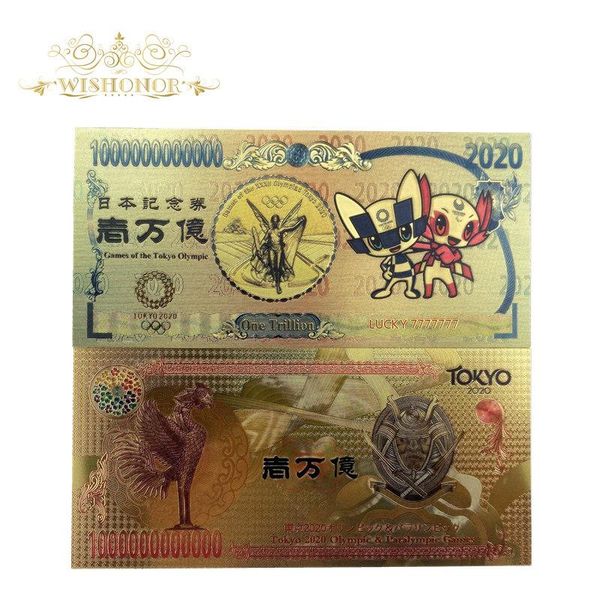 10pcs lot new color 2020 japan olympics banknote miraitowa 10000 yen banknotes in 99.9 gold fake paper money for collection wmtxjk
10pcs lot new color 2020 japan olympics banknote miraitowa 10000 yen banknotes in 99.9 gold fake paper money for collection wmtxjk