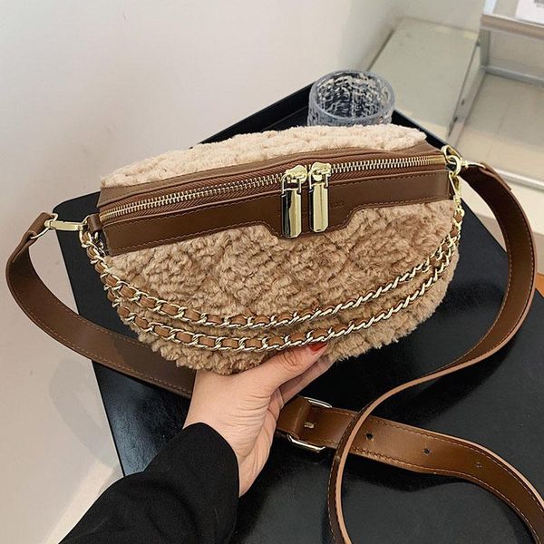 women plush waist bag ladies new designer waist belt bags fashion travel crossbody chest packs autumn winter fanny pack hip bag
women plush waist bag ladies new designer waist belt bags fashion travel crossbody chest packs autumn winter fanny pack hip bag