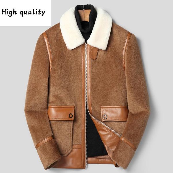 coat wool men vicugna jacket short korean overcoat collar mens coats and jackets erkek kaban, Black
coat wool men vicugna jacket short korean overcoat collar mens coats and jackets erkek kaban, Black