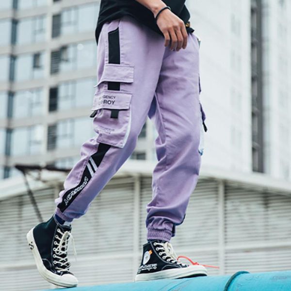 hip hop cargo pants men streetwear casual elastic waist joggers trousers men joggers sweatpants colorblock harajuku harem pants, Black
hip hop cargo pants men streetwear casual elastic waist joggers trousers men joggers sweatpants colorblock harajuku harem pants, Black
