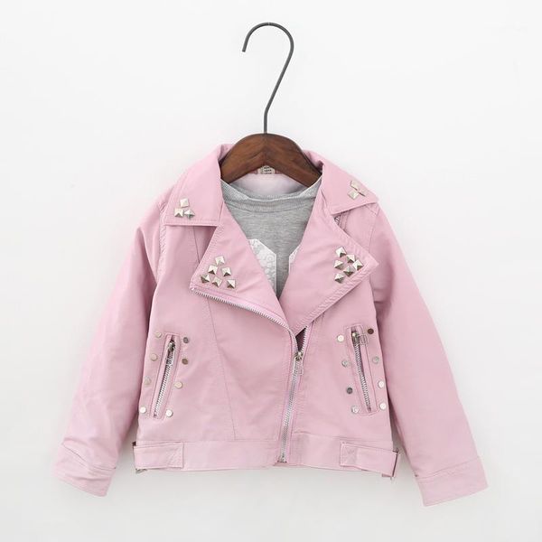 new girls spring autumn solid color jacket fashion pu jacket lapel coat metal rivets motorcycle leather belt kids jackets 1, Blue;gray
new girls spring autumn solid color jacket fashion pu jacket lapel coat metal rivets motorcycle leather belt kids jackets 1, Blue;gray