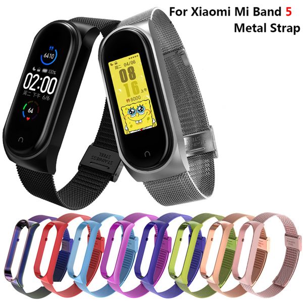 for mi band 5 metal strap stainless steel anti-lost zinc alloy metal strap for xiaomi mi band 5 bracelet milanese band
for mi band 5 metal strap stainless steel anti-lost zinc alloy metal strap for xiaomi mi band 5 bracelet milanese band