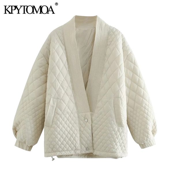 kpytomoa women fashion oversized parkas argyle jacket padded coat vintage long sleeve pockets female outerwear chic 201217, Black
kpytomoa women fashion oversized parkas argyle jacket padded coat vintage long sleeve pockets female outerwear chic 201217, Black