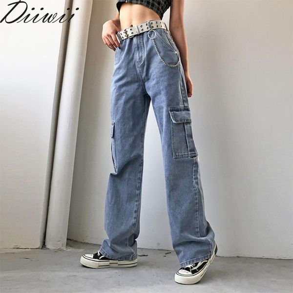 diiwii style fashion girls casual high waisted slimming loose fitting pocket straight leg jeans, Blue
diiwii style fashion girls casual high waisted slimming loose fitting pocket straight leg jeans, Blue