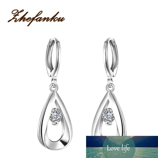new fashion zircon water droplets form crystal dangle earrings fine jewelry and summer style jewelry, Silver
new fashion zircon water droplets form crystal dangle earrings fine jewelry and summer style jewelry, Silver