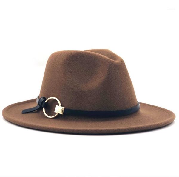 wool hat felt cap wide brim ladies feminino hat women men jazz godfather sombrero caps1, Blue;gray
wool hat felt cap wide brim ladies feminino hat women men jazz godfather sombrero caps1, Blue;gray