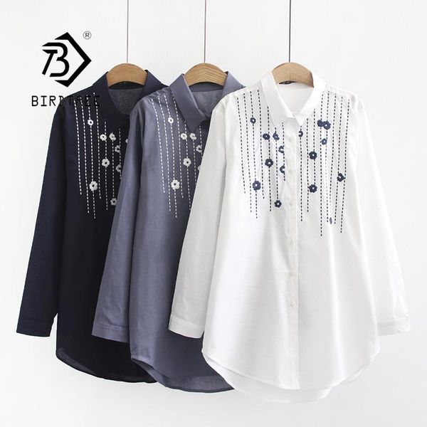 arrival women floral embroidery cotton white shirt long sleeve casual blouse loose plus size 4xl feminina blusa kg-910
arrival women floral embroidery cotton white shirt long sleeve casual blouse loose plus size 4xl feminina blusa kg-910