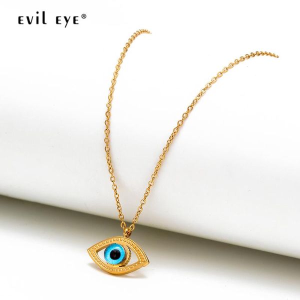 evil eye stainless steel pendant necklace gold silver color chain turkish eye necklace fashion jewelry for women female ey6691
evil eye stainless steel pendant necklace gold silver color chain turkish eye necklace fashion jewelry for women female ey6691