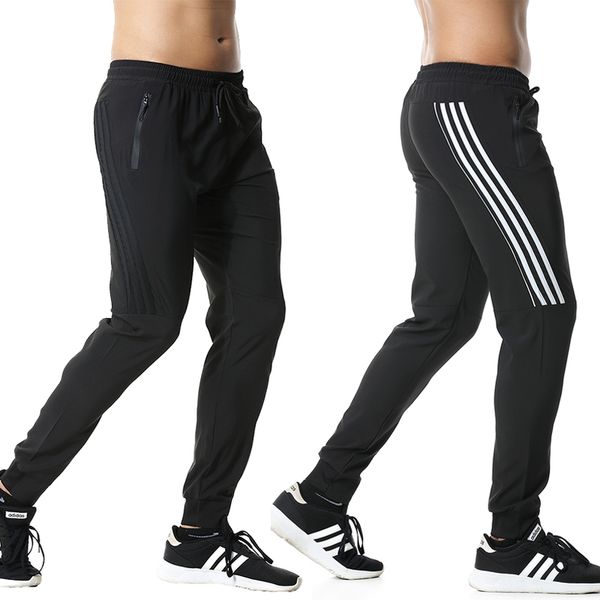 summer men sporting running pant zipper jogging fitness leggings male sport athletic football soccer training gym thin trousers c1118, Gray
summer men sporting running pant zipper jogging fitness leggings male sport athletic football soccer training gym thin trousers c1118, Gray