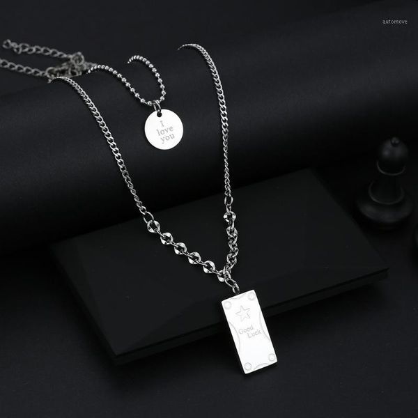 fashionable female clavicle chain trendy simple neck chain personality wild clothes with accessories, Silver
fashionable female clavicle chain trendy simple neck chain personality wild clothes with accessories, Silver