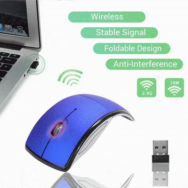 7 colors wireless mouse 2.4g computer mouse foldable folding optical mice usb receiver for lappc computer deskoffice
7 colors wireless mouse 2.4g computer mouse foldable folding optical mice usb receiver for lappc computer deskoffice
